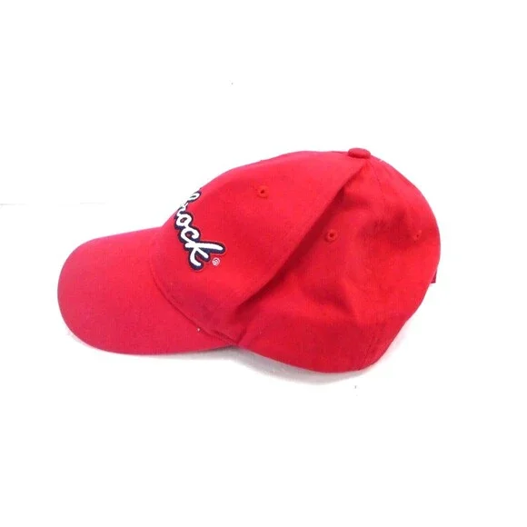 Edelbrock Adjustable Baseball Hat Cap Hot Rod Power Tour 2012 Red Hook & Loop - Picture 2 of 8